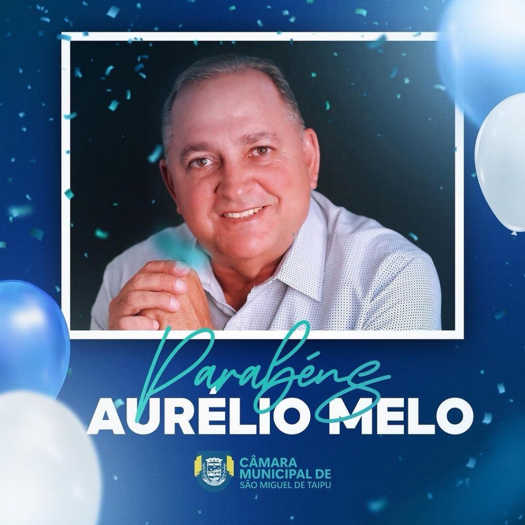 Parabéns Aurélio Melo